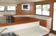 Catamaran Rental Galley 1