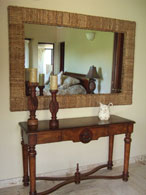 Custom Mirror and Desk